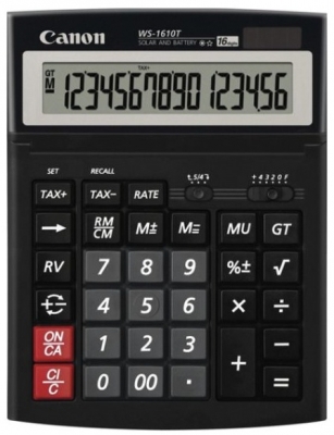 Calculator de birou 16 cifre WS1610T Canon